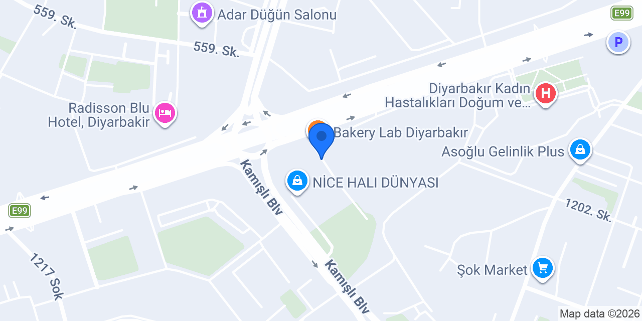 Sude Pilates Studio Diyarbakır konumu