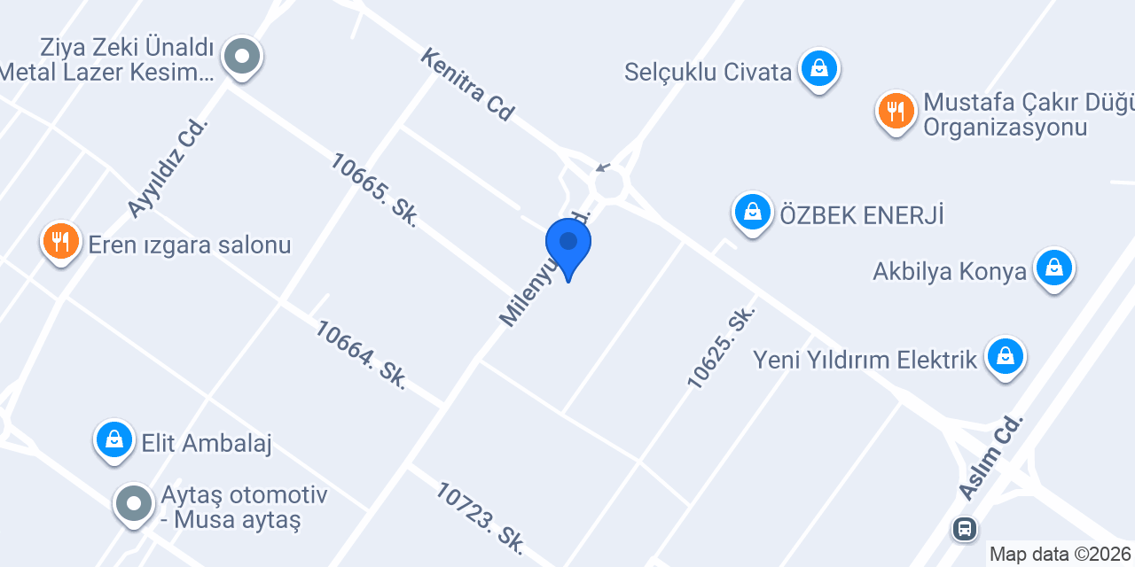 NORM HİDROLİK konumu