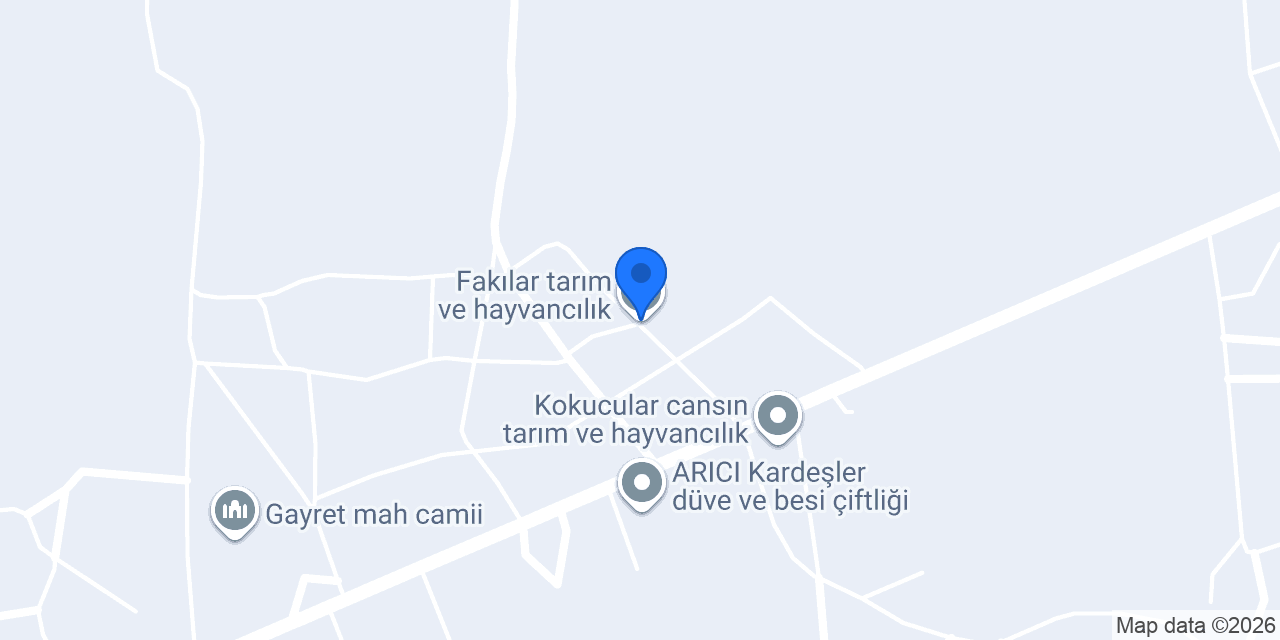 Fakılar tarım ve hayvancılık konumu