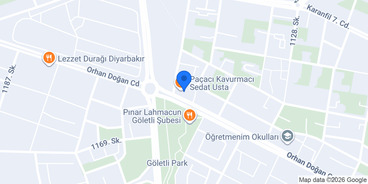 Simdo Dondurma Göletli Park konumu