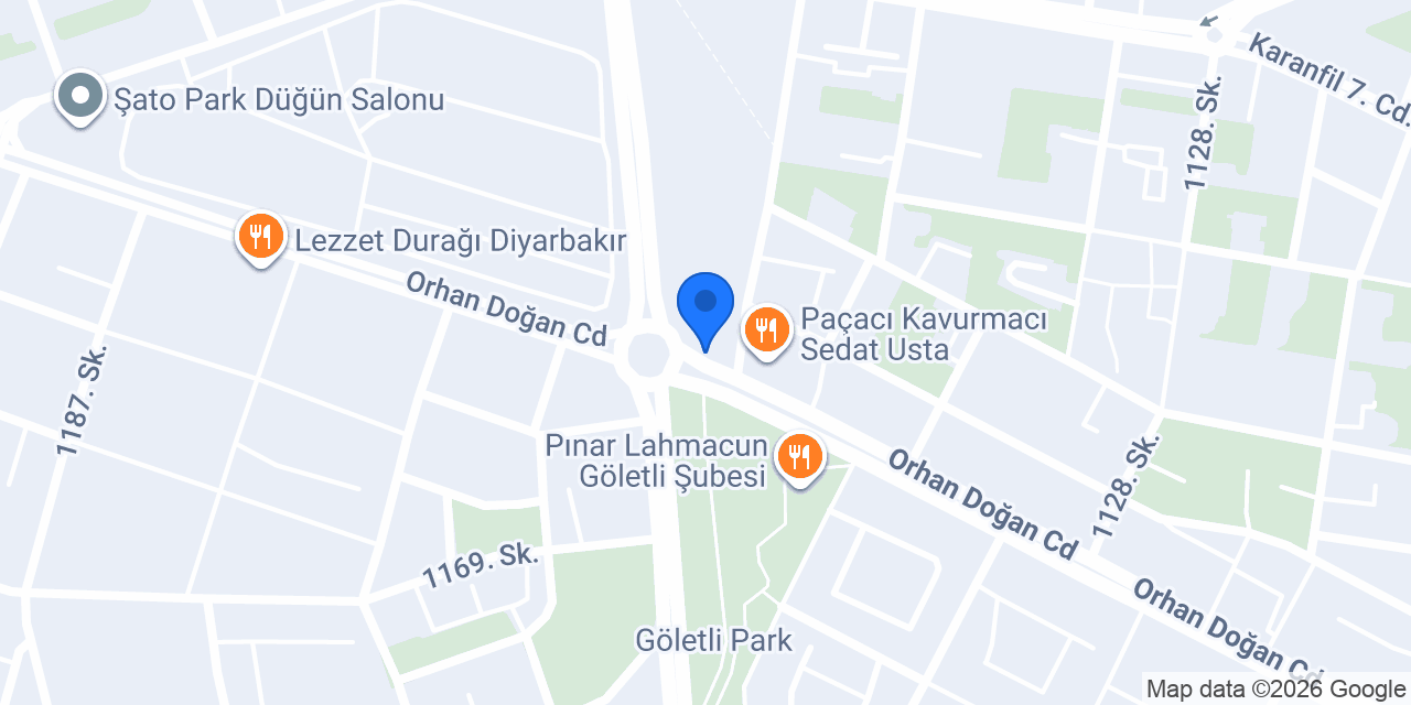 Diyarbakır Gece cigercisi konumu