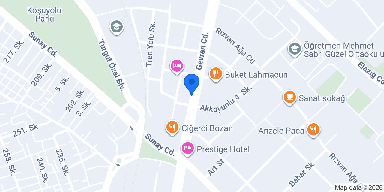 V Kültür Cafe konumu