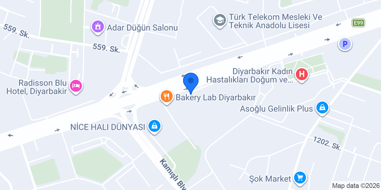 GÜNEYDOĞU EMLAK konumu