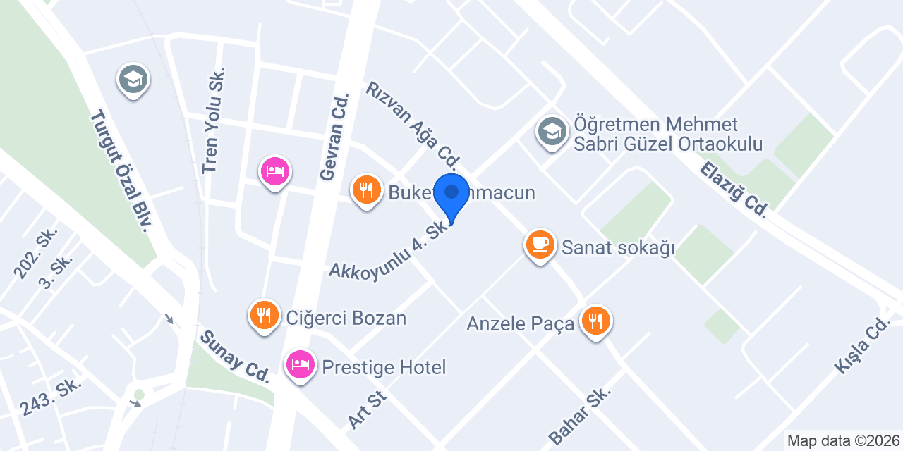 DİAMOND MUTFAK konumu