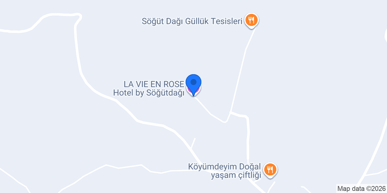 LA VIE EN ROSE Hotel by Söğütdağı konumu