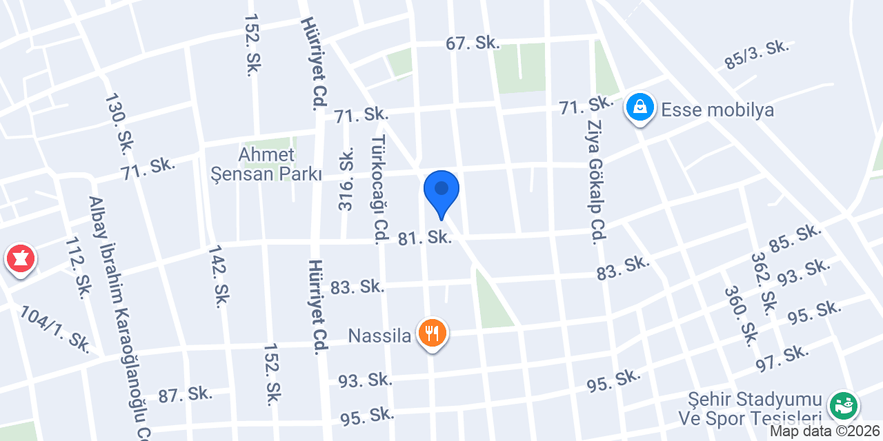 Bilge Nesil Akademi konumu