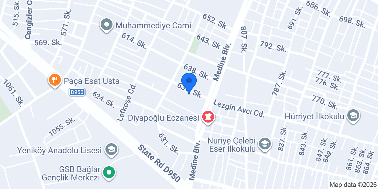 Medya Halı Yıkama konumu
