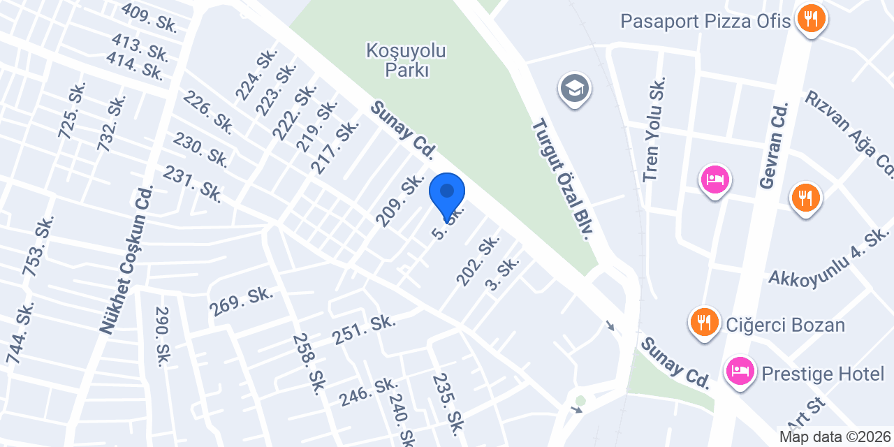 Naz Eczanesi konumu