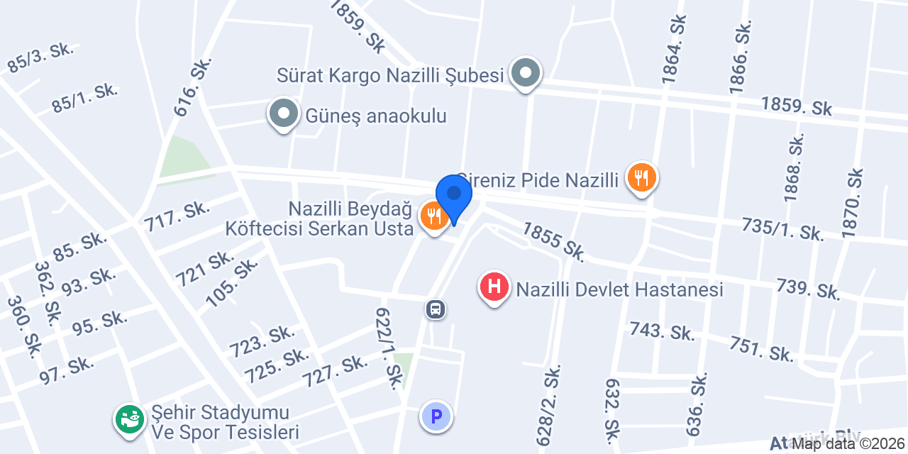Sağlık Erkek Kuaförü konumu