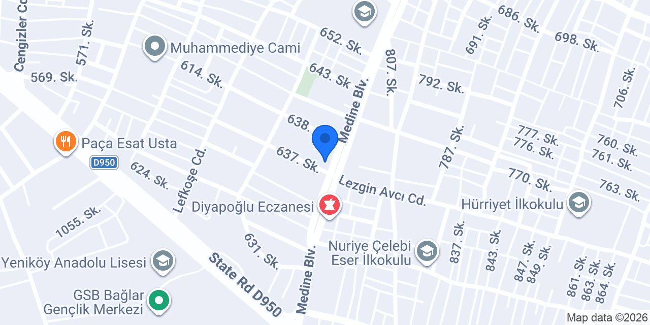 Gümüş Bilgisayar konumu