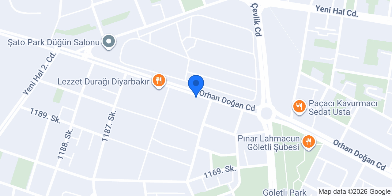 Diyarbakır Direksiyon Şükran Ceylan konumu