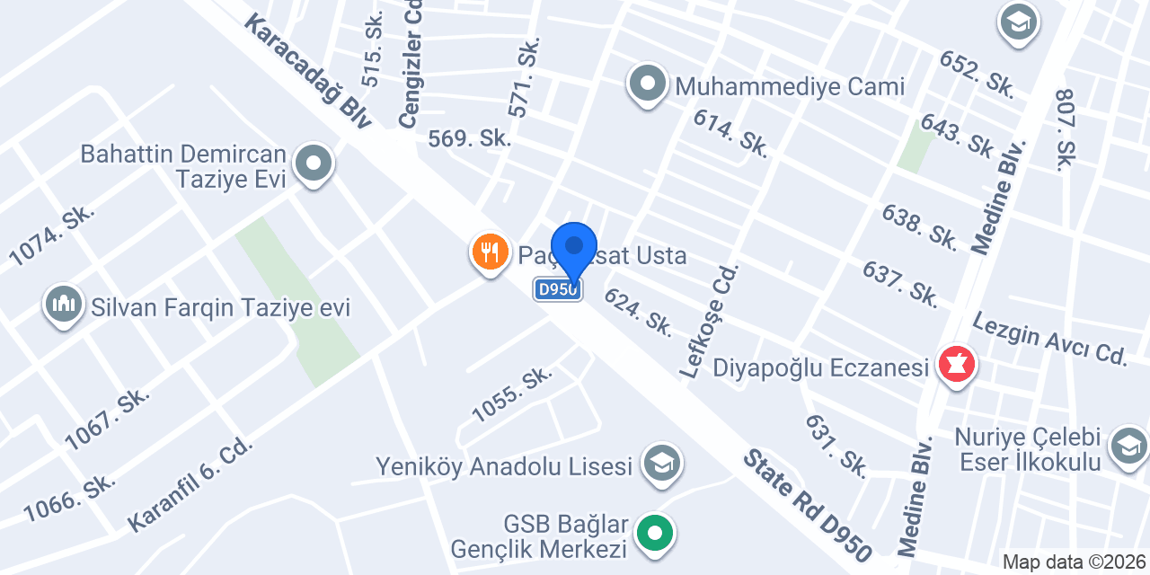 KARAKAŞ AUTO konumu