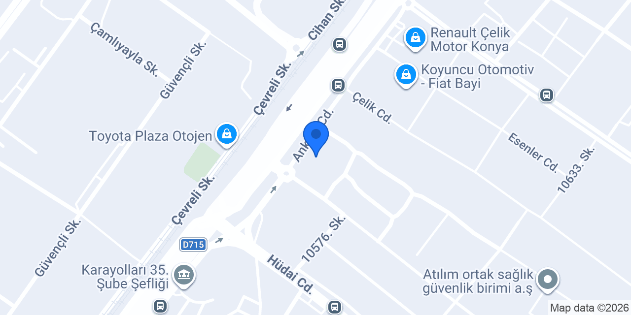 Zebrano Mobilya Konya konumu