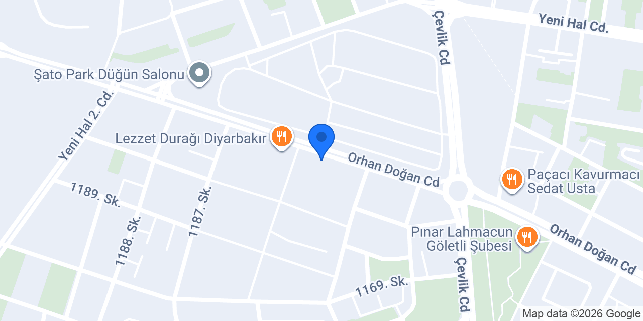 Doyuran Hatay Döner diyarbakir konumu