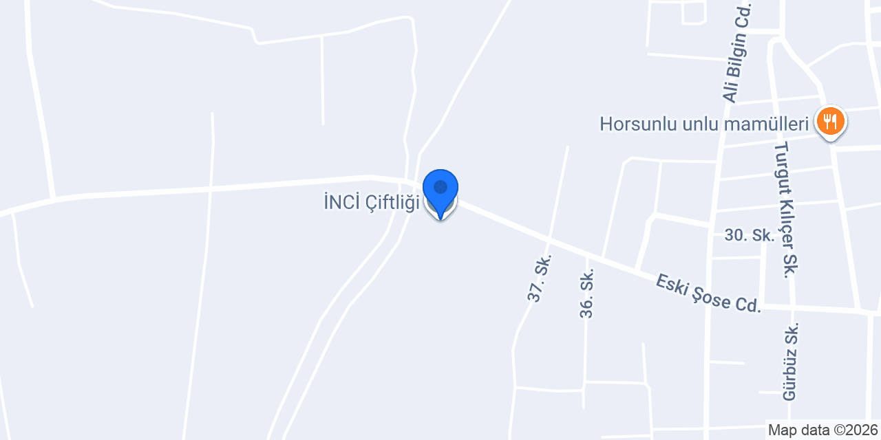 İNCİ Çiftliği konumu