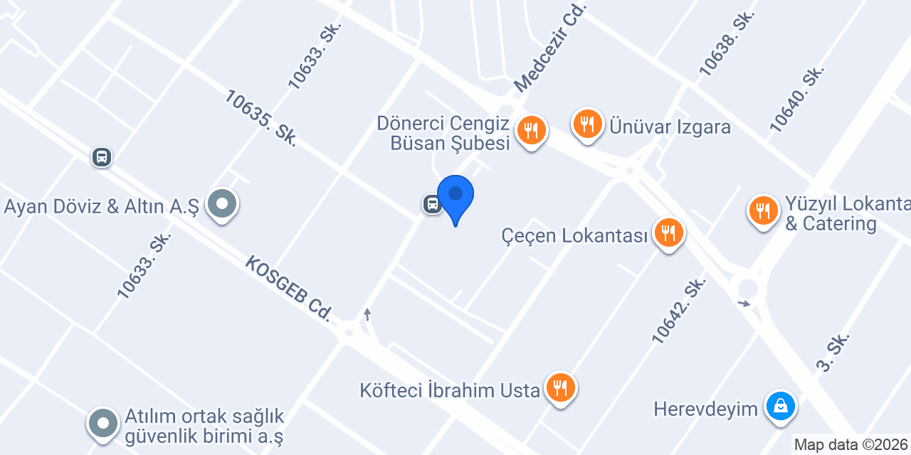 Zenit Led A.Ş KONYA Şb. konumu