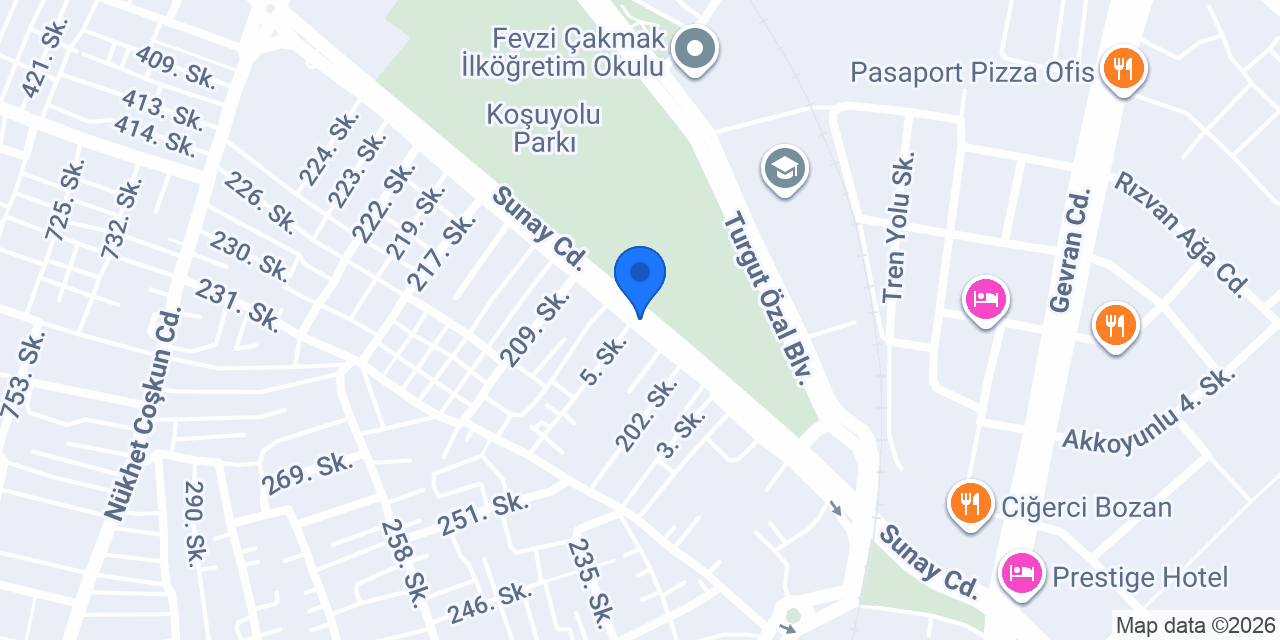 Gökşin Bayan Kuaförü konumu