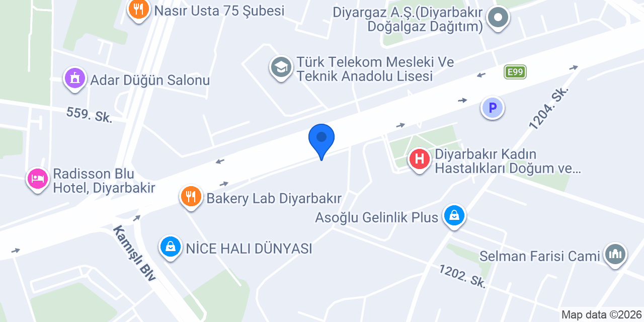 BELLONA URFA YOLU ŞUBE konumu