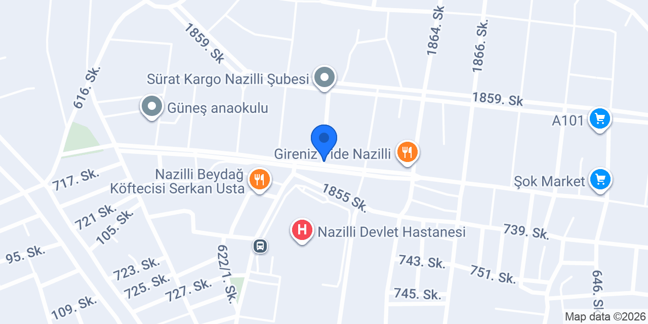 Şehrazat Pide çorba konumu