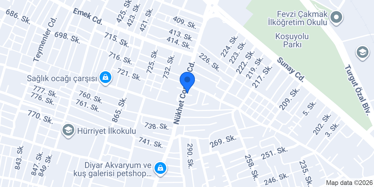 Karataş Matbaa konumu