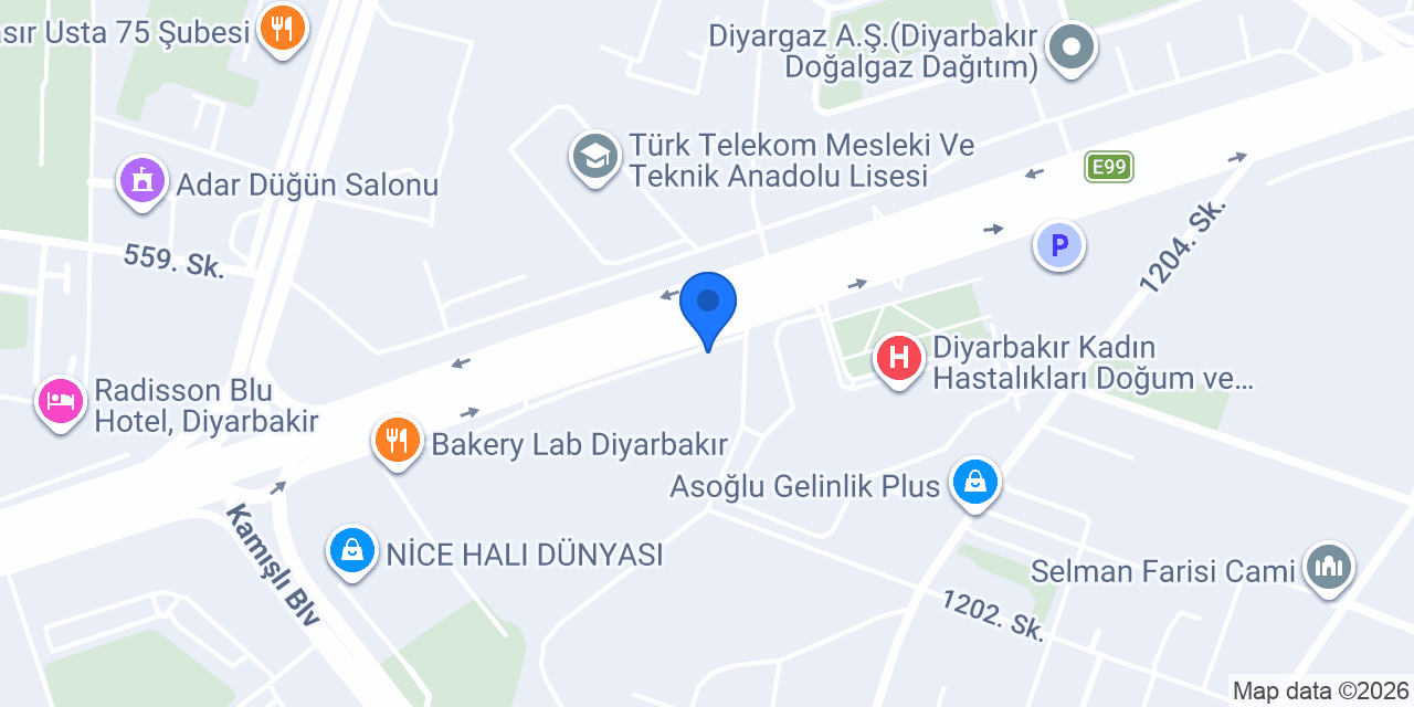 Bosch DİYARBAKIR konumu