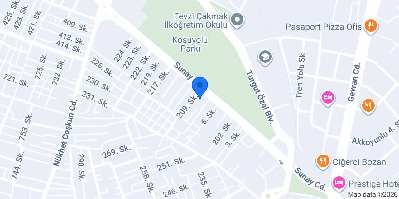 Koşuyolu İöo konumu