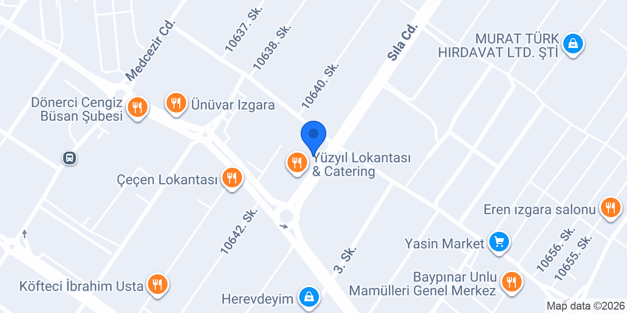 SİLLELİ HIRDAVAT MAK.LTD.ŞTİ konumu