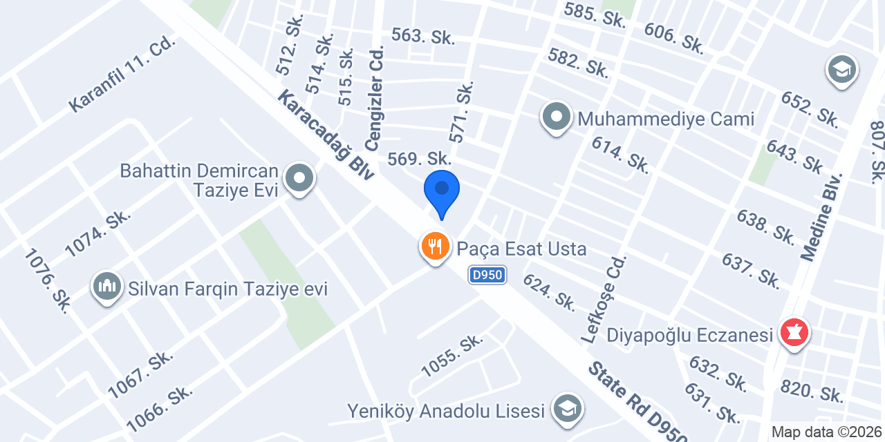 Tostçu Enver Usta konumu
