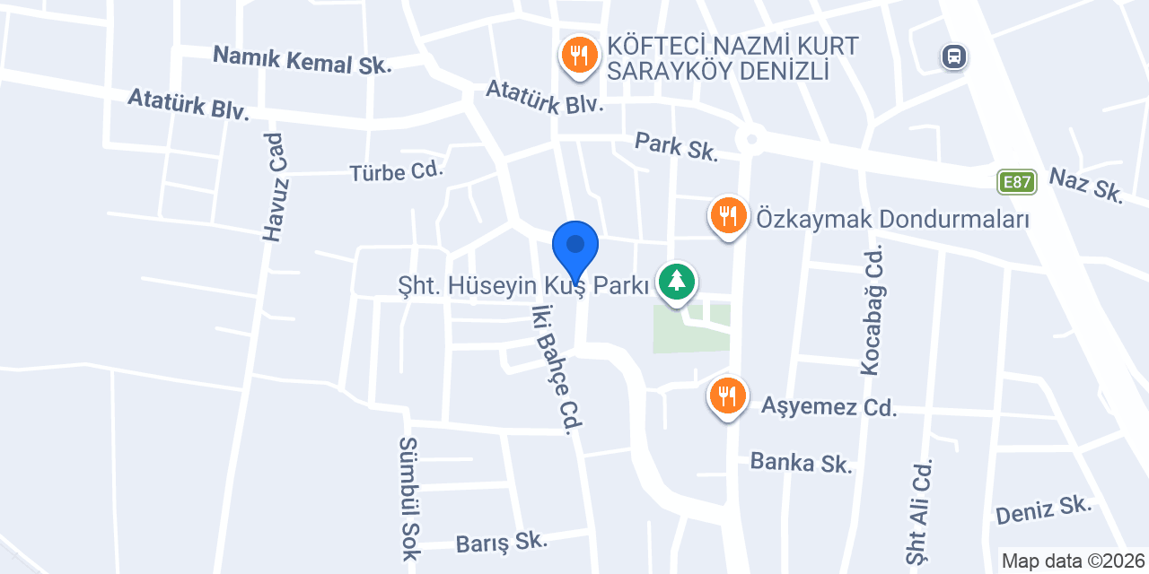 Öz Akın Eczanesi konumu