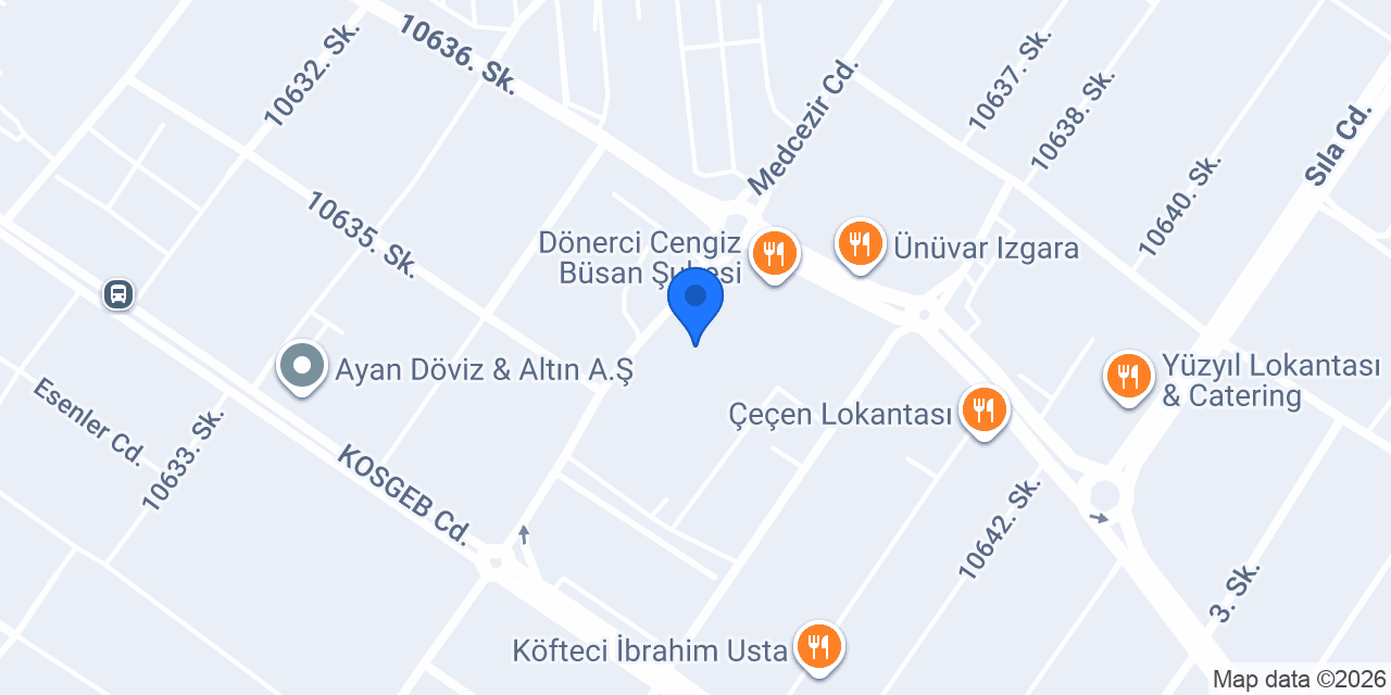 Ayyıldız Elektrik konumu