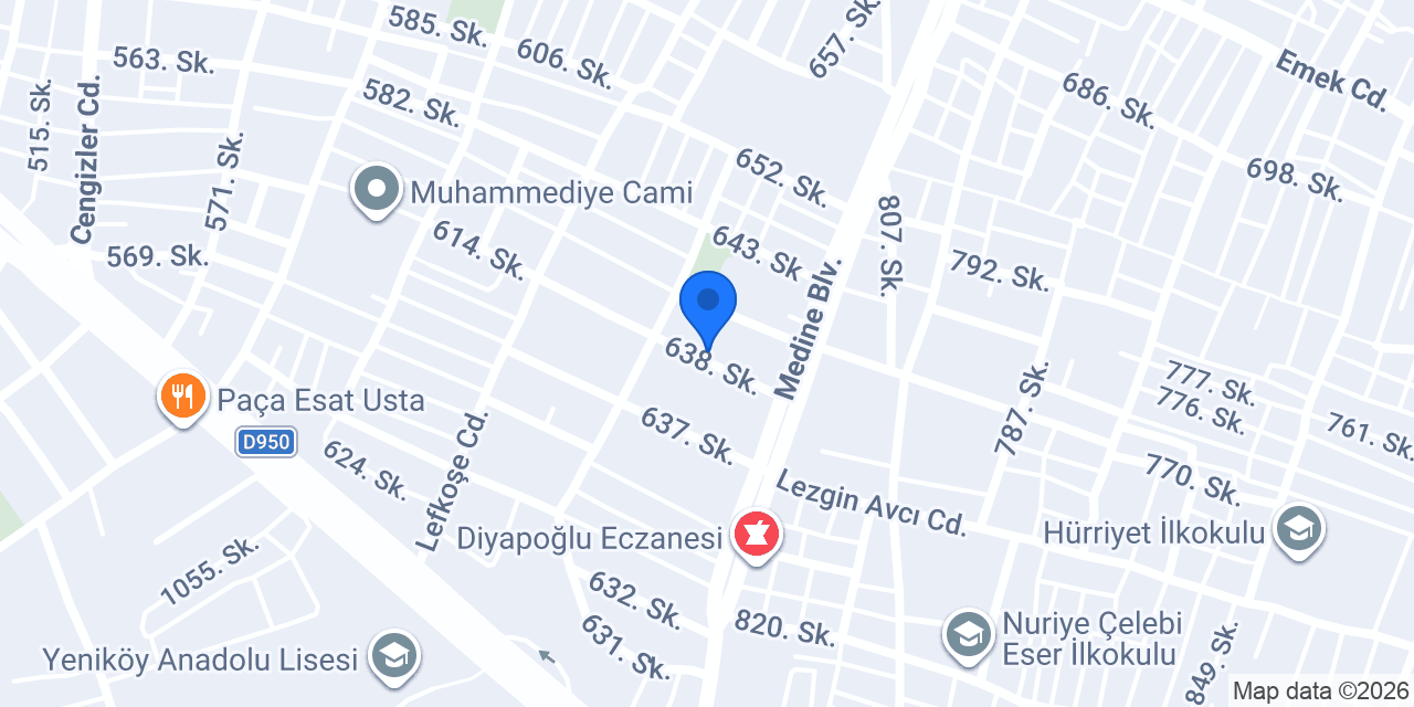 ORAL TİCARET konumu