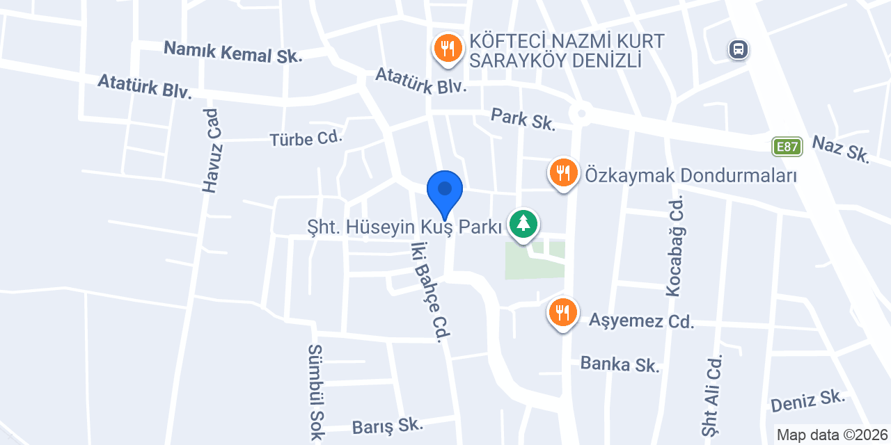 Siesta Akın Kuaför konumu