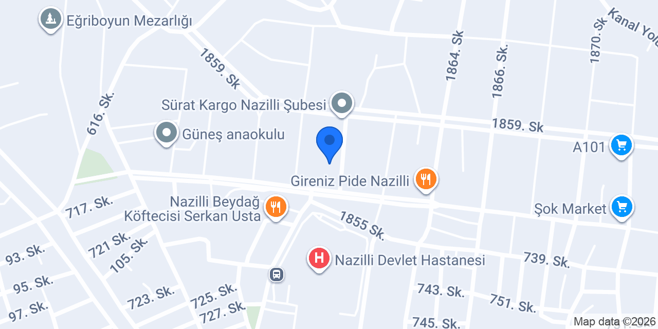 Bilke Gıda Tarım Hayvancılık konumu