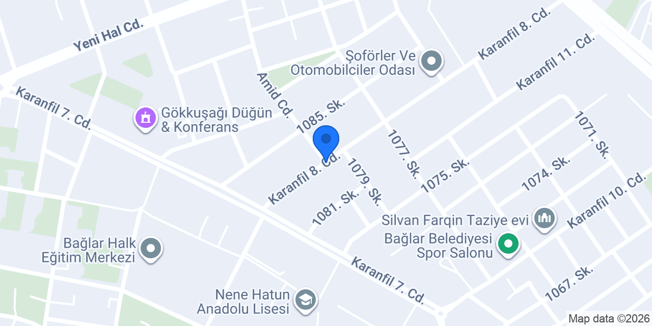 Ustam Yapı Market konumu