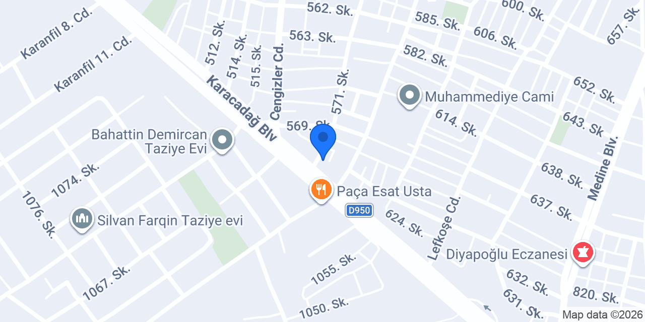 İskanevleri Eczanesi konumu