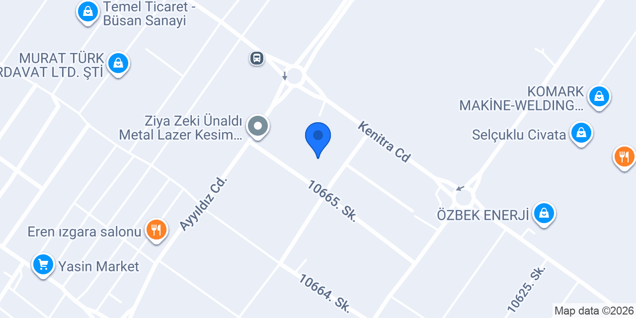 Canar Endüstri konumu