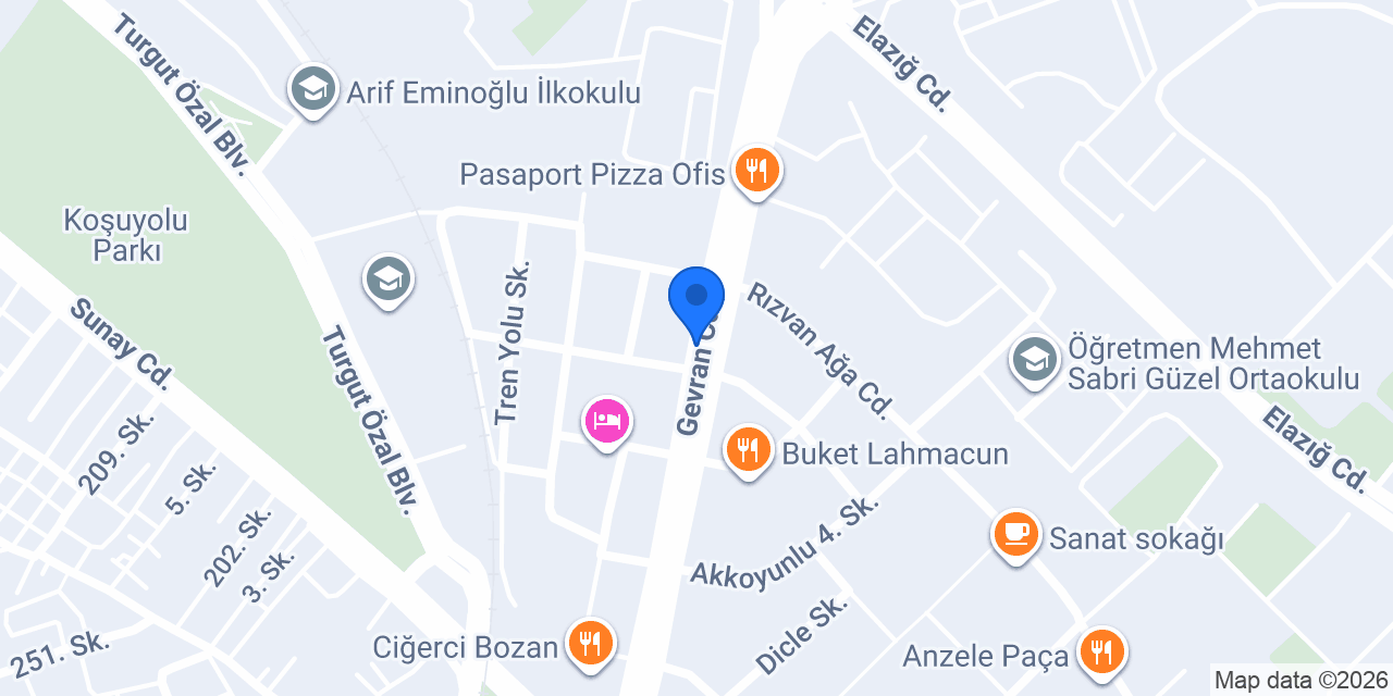 Komagene Ofis konumu