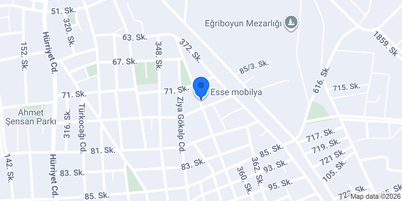 Esse mobilya konumu