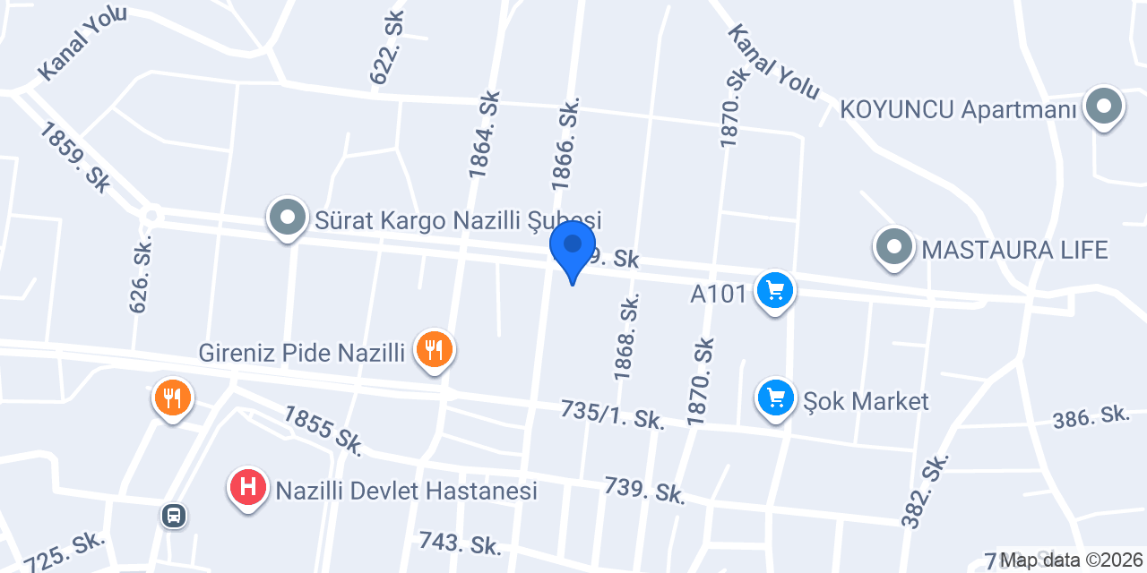 Güneş unlu mamüller konumu