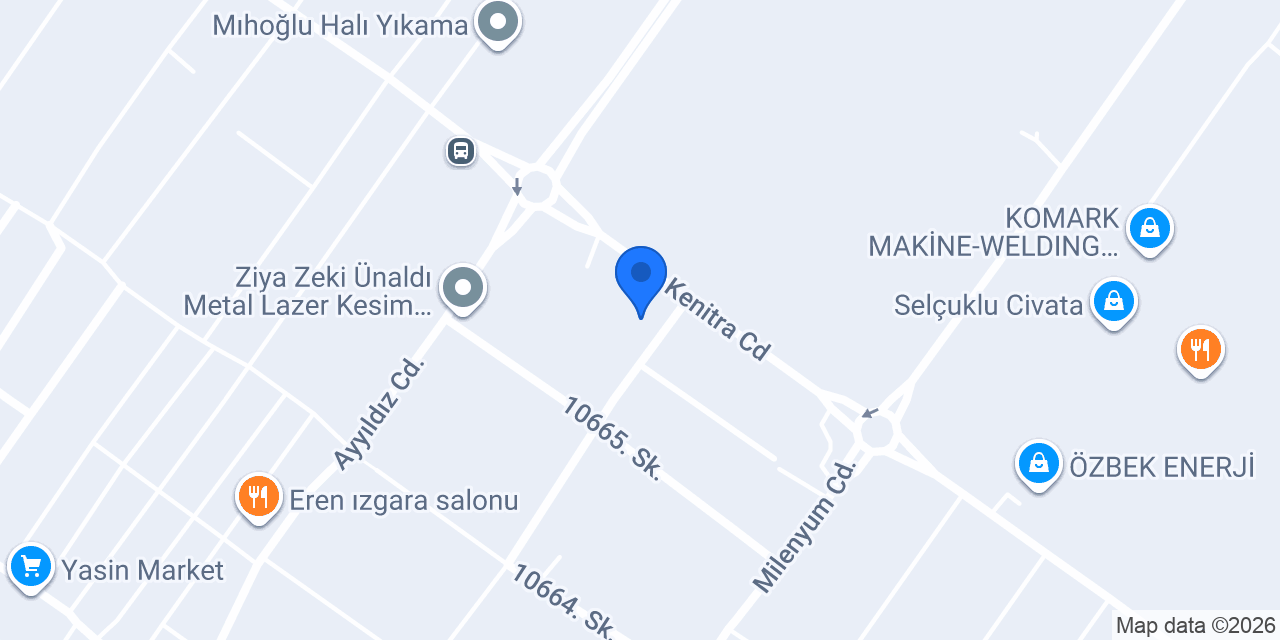 MAT MAKINA konumu