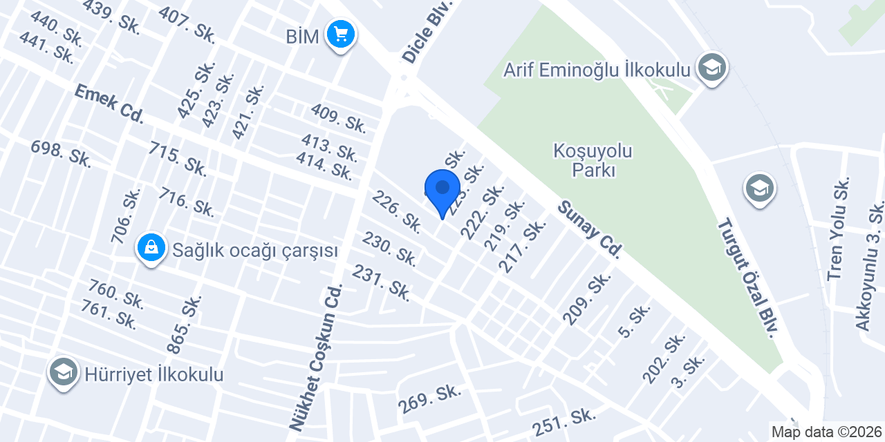 Data Time Bilgisayar konumu