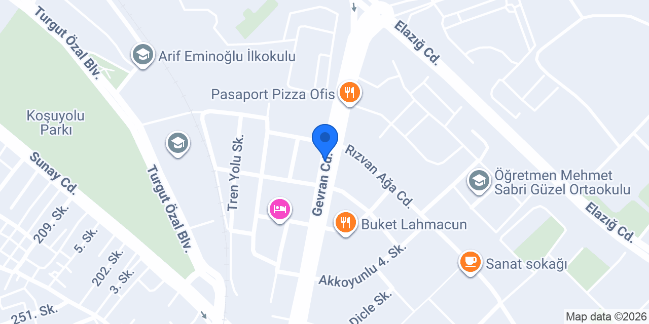 Sevim Eczanesi konumu