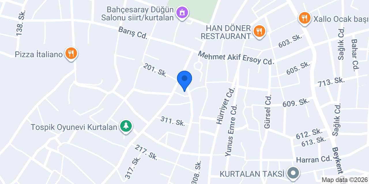 Ekspress dent konumu