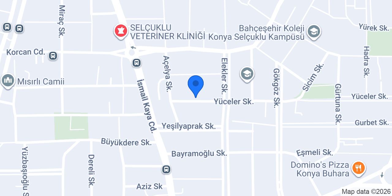Dr. Zeynep Dereli Muayenehane konumu