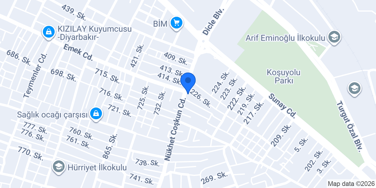 Ladin Mobilya konumu