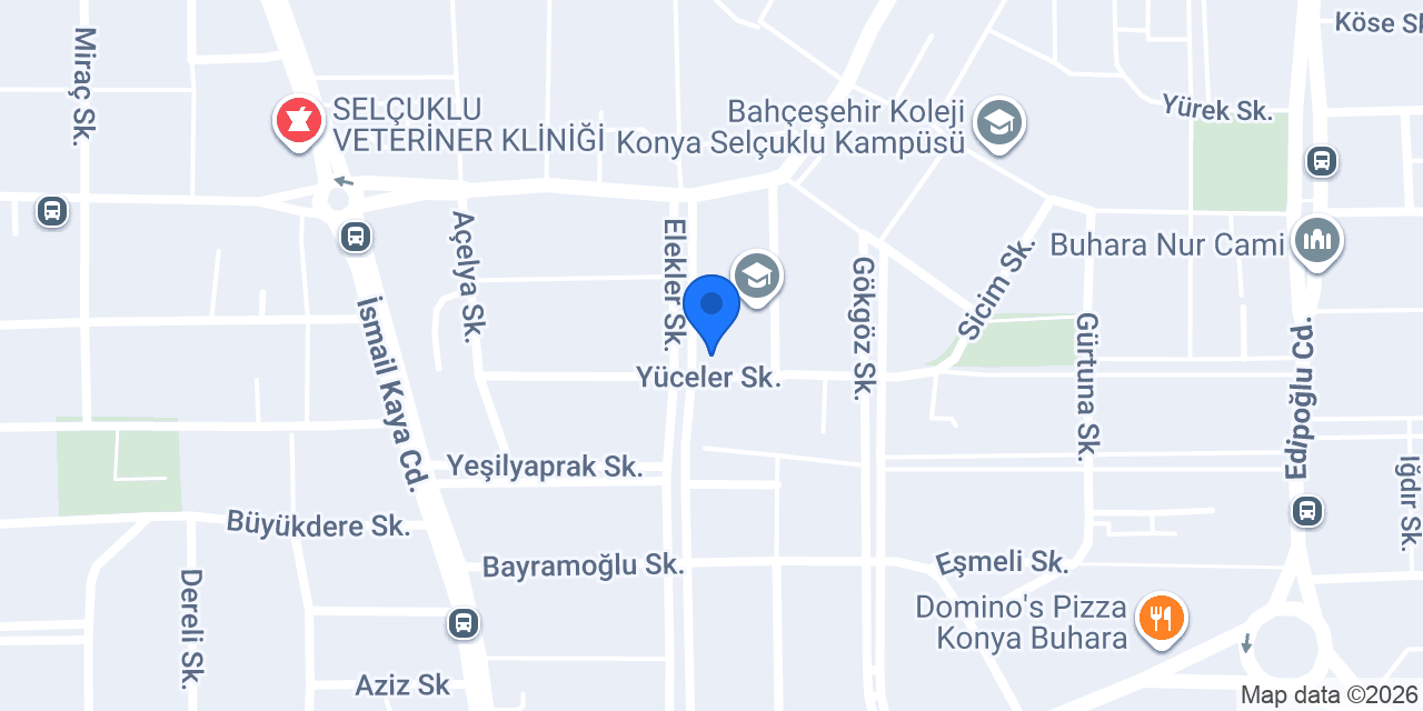 Kemal Rızvanoğlu İlkokulu konumu