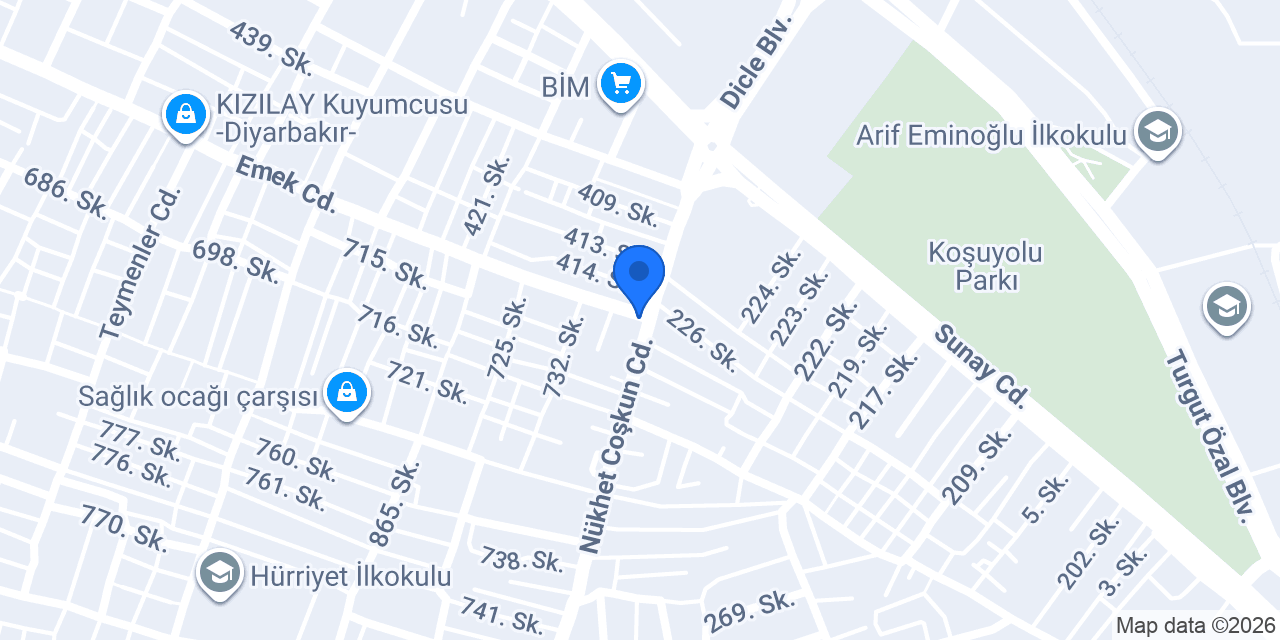 Diyar Ocakbaşı konumu