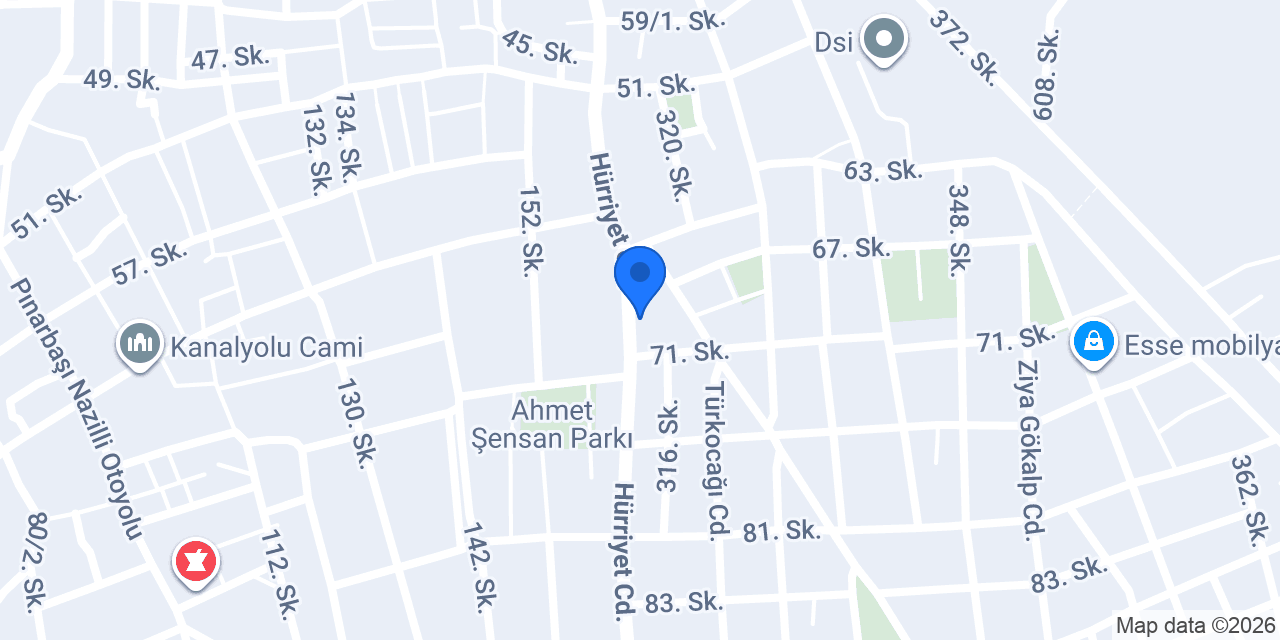 İtimat Kasabı konumu