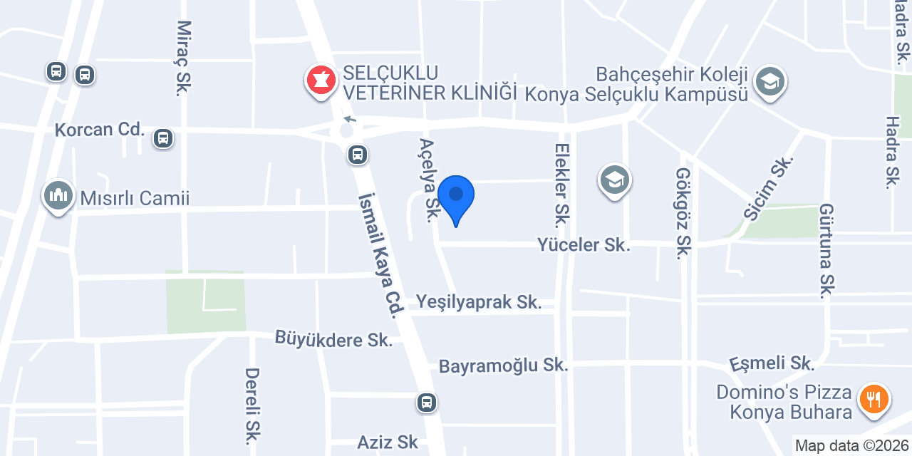 Özel Gülbahçesi Anaokulu konumu