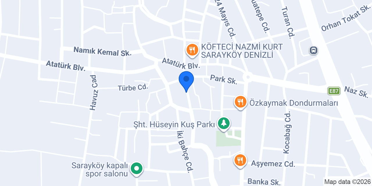 Ptt-sarayköy Şubesi konumu